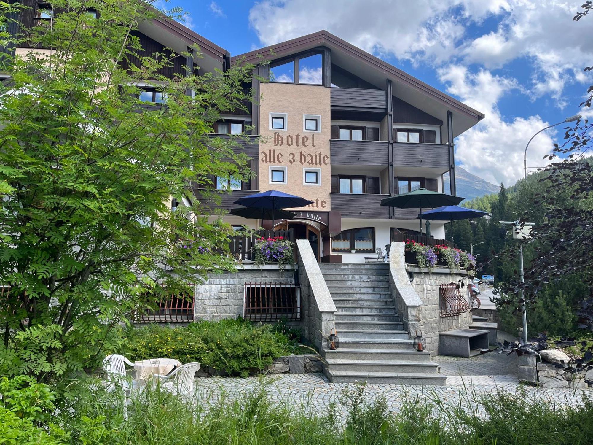 Hotel Alle Tre Baite Santa Caterina Valfurva Buitenkant foto